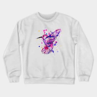 Hummingbird Splatter Crewneck Sweatshirt